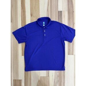PGA Tour Purple Golf Polo Shirt L